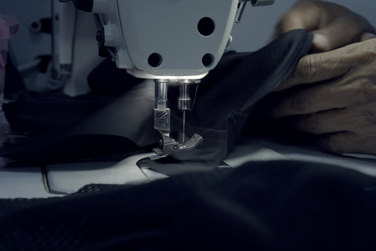 Apparel manufacturing process at Xtextile in Peru