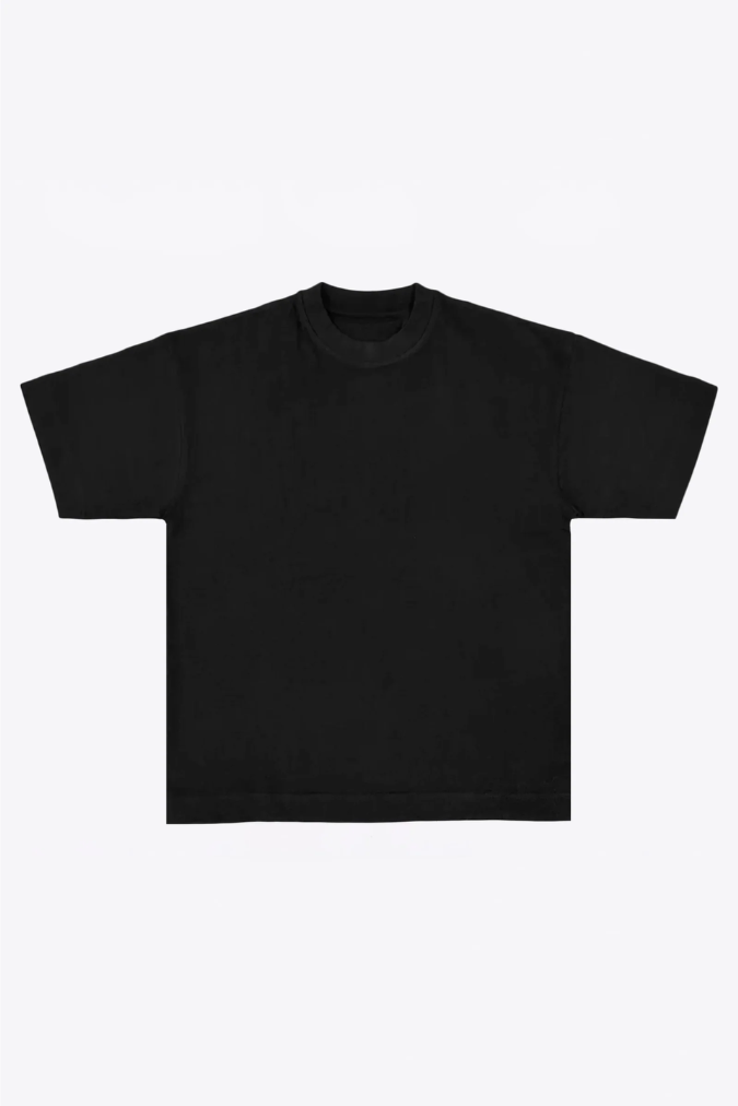T-Shirts Oversize Black L