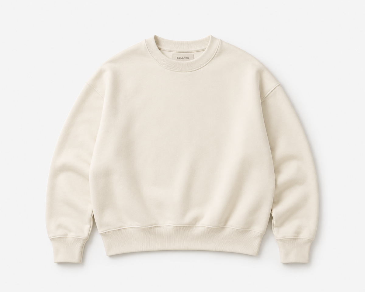 Custom premium crewneck manufacturing
