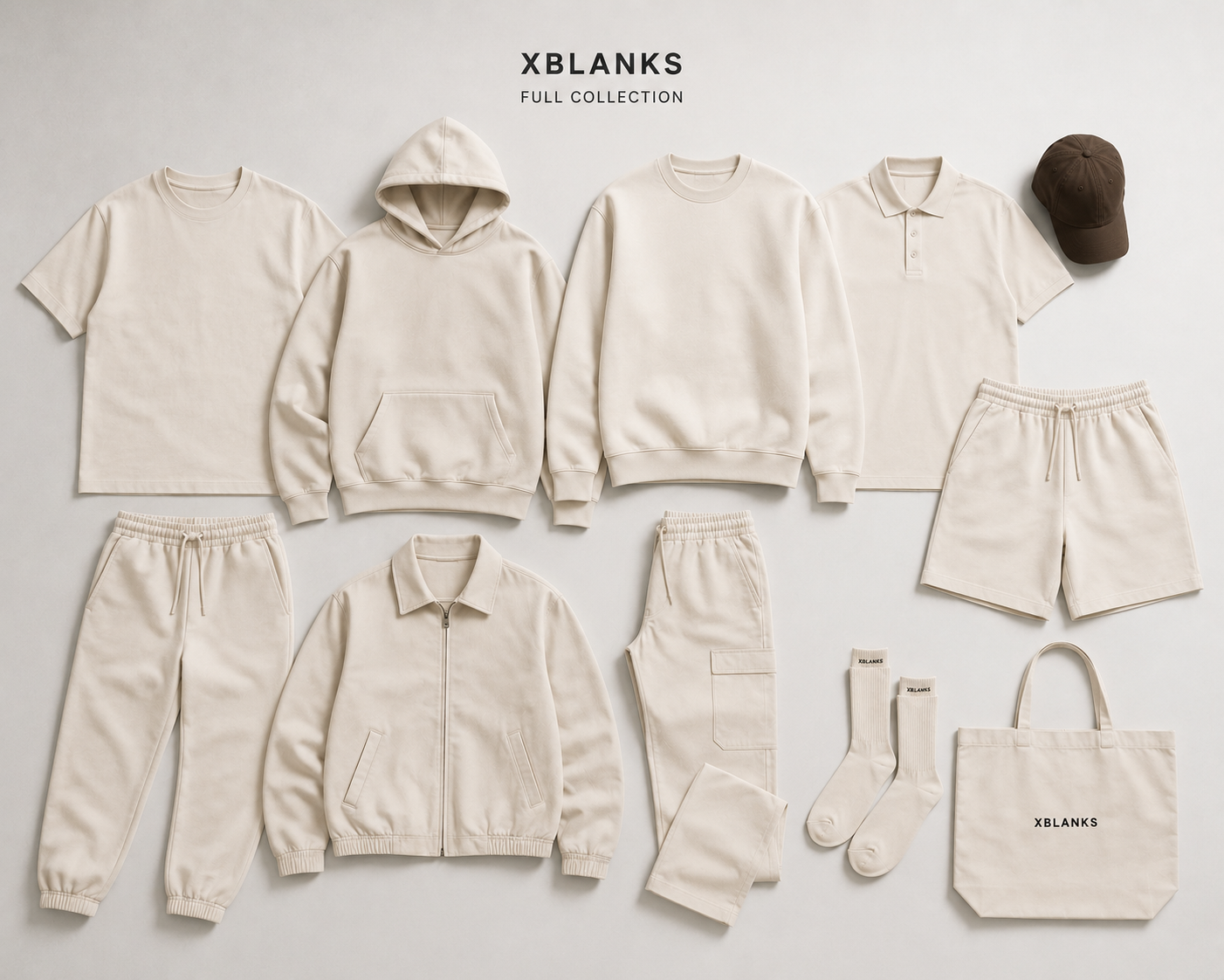 XBLANKS premium ready-stock apparel collection