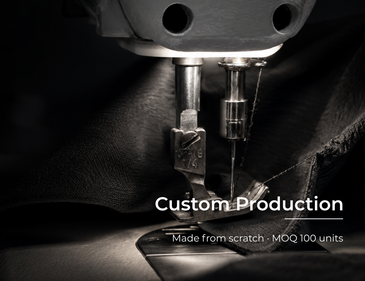 Custom apparel production and private label manufacturing in Peru