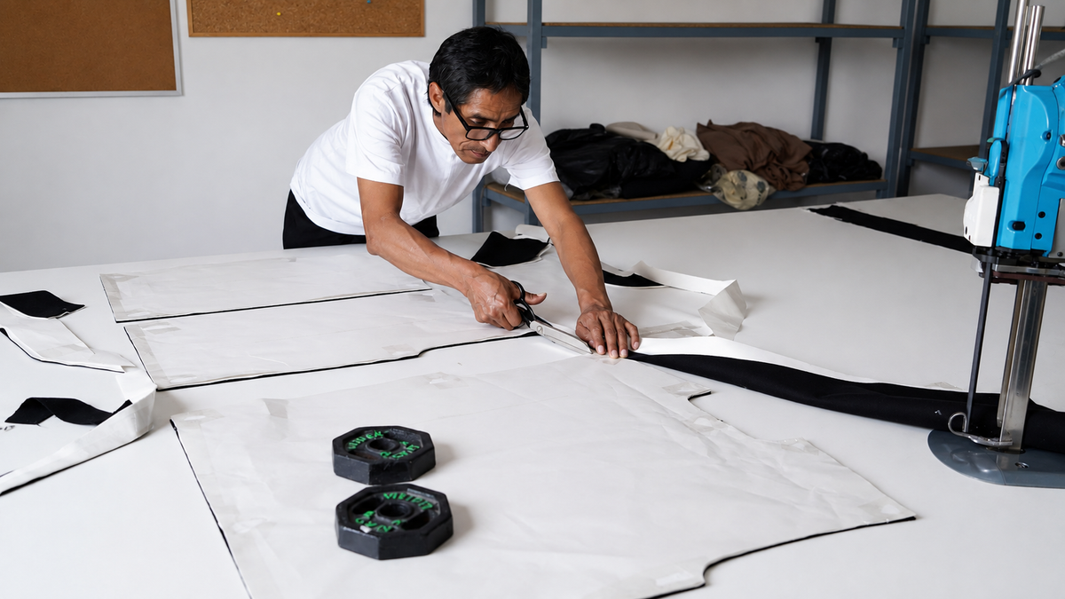 Pattern cutting and apparel development inside Xtextile Peru