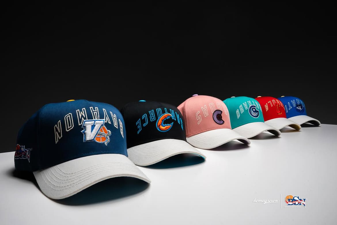 HOMEGROWN and BSN Puerto Rico cap collection produced by Xtextile